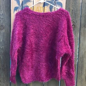 Mohair Raspberry sweater